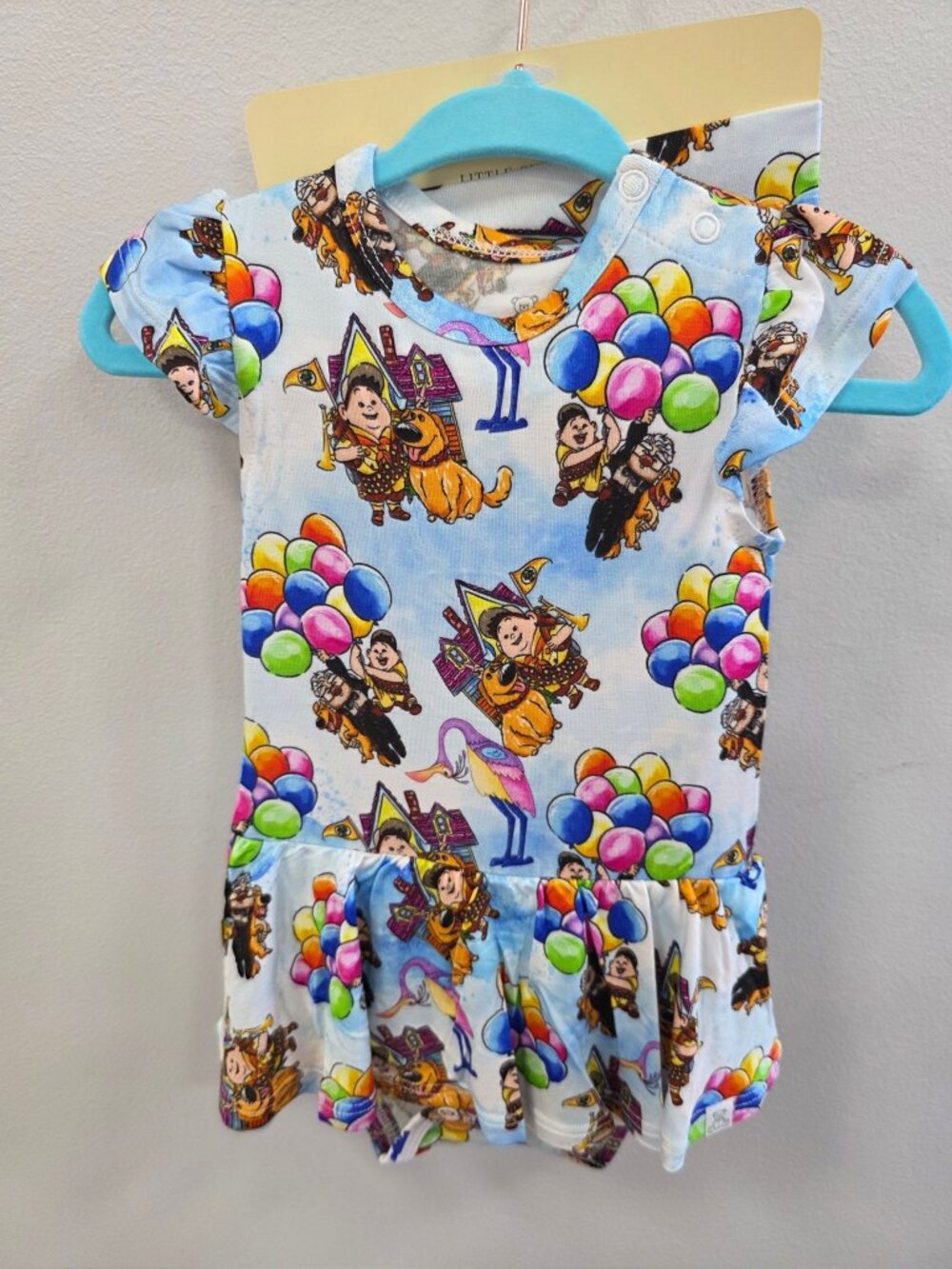 Up & Away Bamboo Twirl Bodysuit with Matching Headband